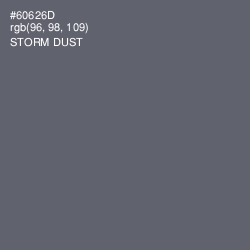 #60626D - Storm Dust Color Image